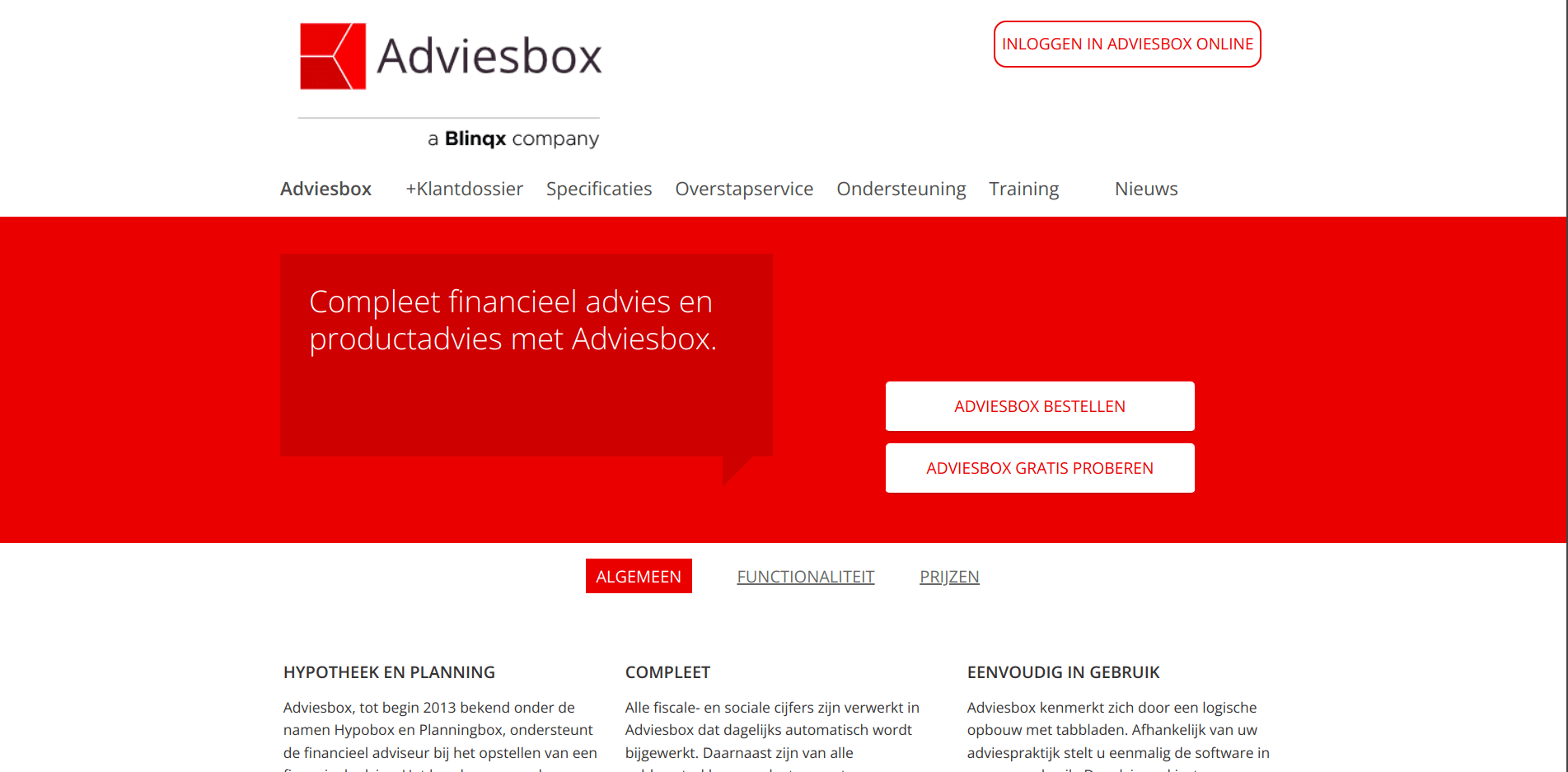 Adviesbox