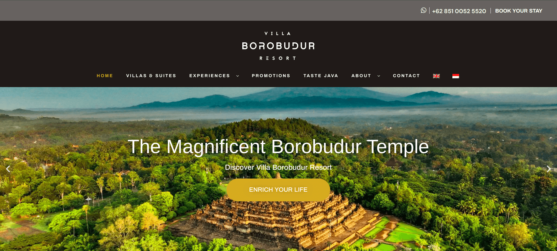 Villa Borobudur Resort